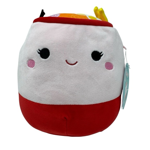 Squishmallows 8" Raisy the Ramen Soup Bowl Food Squad Plush - Picture 2 of 9